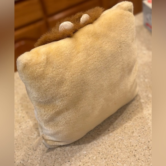 Vintage Stuffed Animal LION Plush 12" Pillow~1998 TWIE Angel Toys With Whiskers - Picture 4 of 16